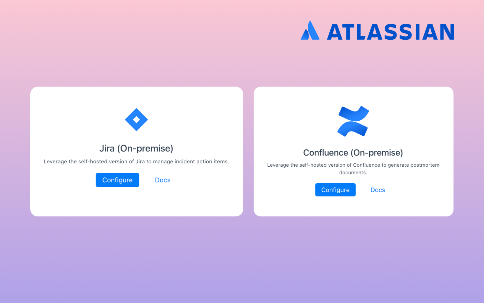 Atlassian Data Center Integration for Jira and Confluence